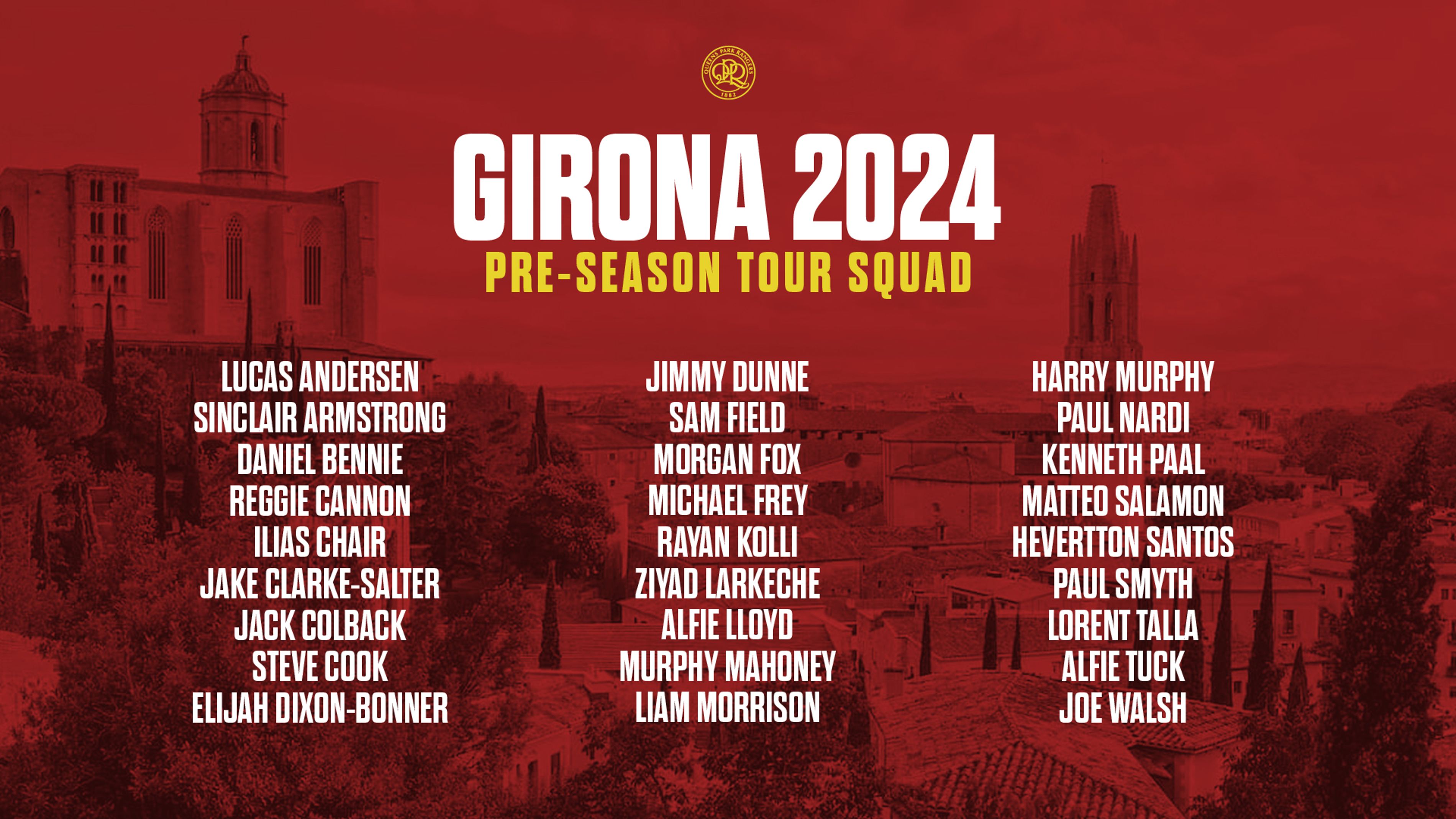 Girona 2024 Squad